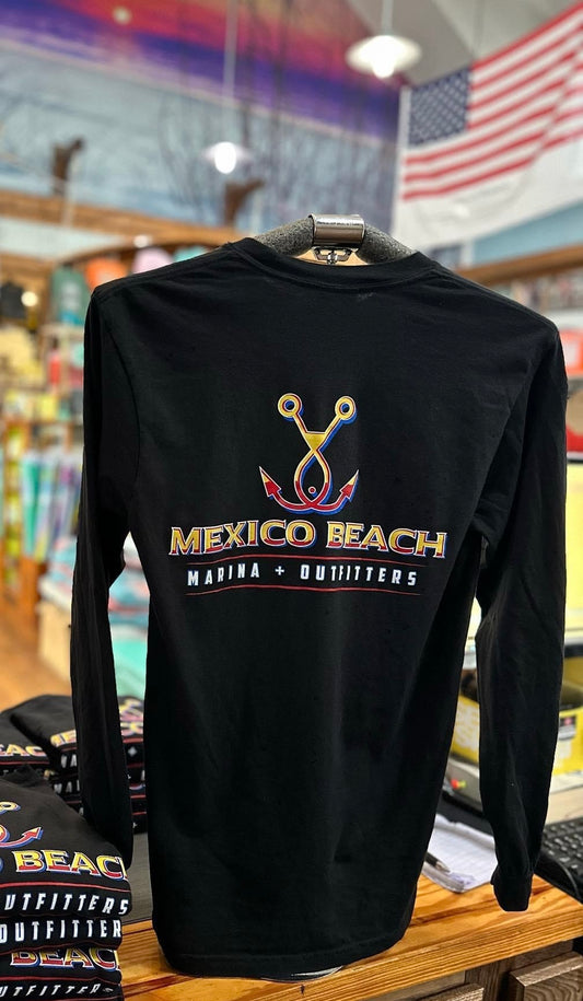 MB garnet/gold logo long sleeve